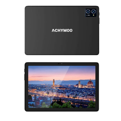 Achymoo A2 Tablet Bundle 10.1 Inch Android 13 128Gb Rom+4Gb Ram with Keyboard, Earbuds, Case, Smart Pen ,8Core Processor, 5000Mah Battery, 1280 * 800 Ips High-Definition Display Screen